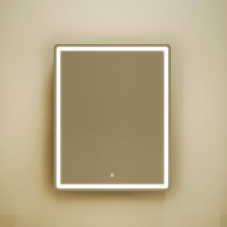 Зеркальный шкаф с LED подсветкой Sancos Mirror MI60ECH 59см дуб чарльстон